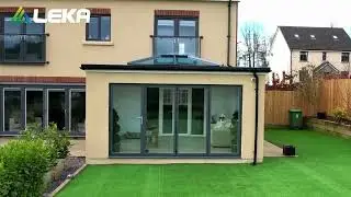 LEKA - Xi Modular Home Extension Case Study 2 with Orangery Roof