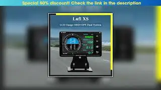 Best lufi xs revolution obd2 OBD+GPS Automobile Multi-function Water Temperature Turbo Oil Temperat