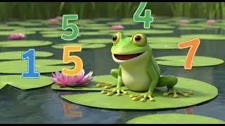 Froggy Five's Counting Carnival 🐸 Nursery Rhyme for Toddlers Sing Along