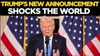 Trump LIVE | Trump Makes STUNNING Announcement in All-Important Press Conference | US News LIVE