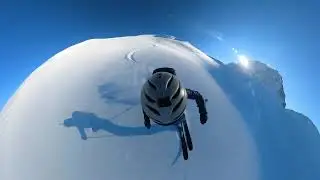 Freeride skiing in Bardonecchia - Powder day