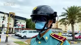 Smart helmet by UAE government AD423 by IARAshish