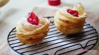 Buat Croissant dengan Versi Beda Yuk ! Membuat Cruffin ( Croissant Muffin) | Edo Pastry Puff Instant