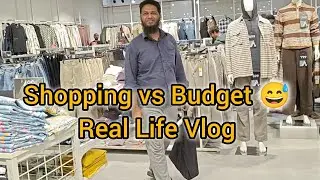 Budget vs Shopping Fight 😂 | Realistic Vlog #vlogs #familyvlog 