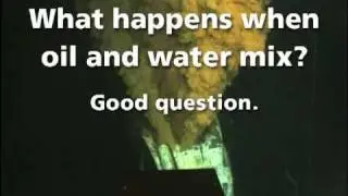 WHOI in Times Square: What happens when oil mixes with water?