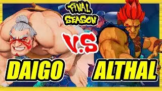 SFV CE 🔥 Daigo (E. Honda) vs Althal (Akuma) 🔥 Ranked Set 🔥 Street Fighter 5