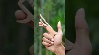 Handcrafted Mini Bamboo Toy #bamboo #art