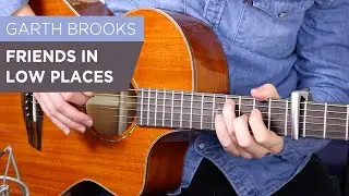 Play 'Friends In Low Places' by Garth Brooks - Country Guitar Tutorial