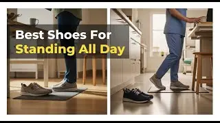 TOP 5 Best Shoes For Standing All Day 2025 | Long Hours Standing Guide
