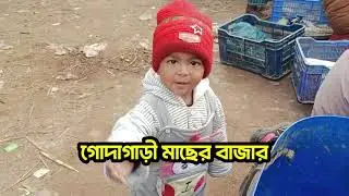 নুসাইবা আর আমি গোদাগাড়ী মাছের বাজারে  ⚡️⭐