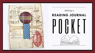Envelope Pocket for Inside Book Cover