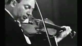 Isaac Stern - JS Bach Sonata No. 1 in G minor, BWV 1001 Fugue