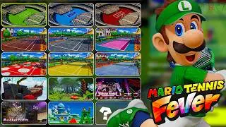 Как разблокировать все корты в Mario Tennis Fever!