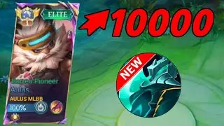 AULUS EXP LANE NEW META BUILD!! BEST BUILD AND EMBLEM AULUS 2025 - MOBILE LEGEND