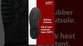 🔥 Real Heat, Real Performance | ACME Safety Shoes Durability & Fire Test | Industrial Sales Agency