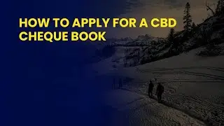 Как подать заявку на получение чековой книжки CBD