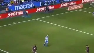 Пике обшитал всех игроков Депортиво супер!!