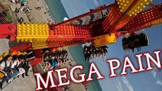 Megastar- (Elmer Bell) onride Bray Seafront Funfair August 2025