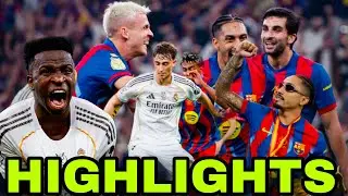 Barcelona Vs Real Madrid 3-2 - All Goals & Extended Highlights - Super Cup2026@ELEVENTM 
