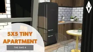 5x5 TINY APARTMENT // THE SIMS 4 SPEED BUILD