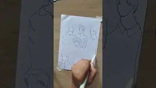 Enhypen one line drawing ✍️ wait for the final drawing ✍️ #shorts #enhypen