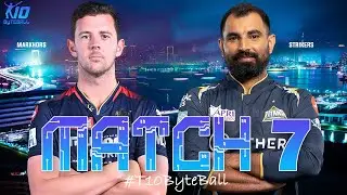 Markhors vs Royal Strikers | T10 ByteBall | Match 7 | Cricket 24 | IPWC