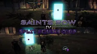 Saints Row IV 4 split screen PC mod local coop | Играть вдвоем за одним ПК совместное прохождение