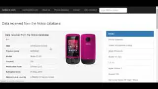 Nokia warranty and network check by IMEI