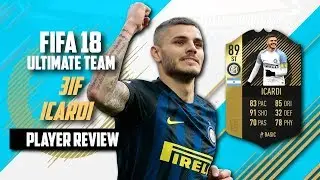 THIRD INFORM 89 ICARDI PLAYER REVIEW - 3IF 89 ICARDI PLAYER REVIEW - FIFA 18 ULTIMATE TEAM