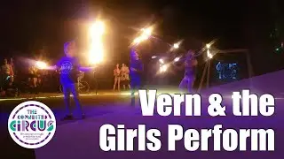 Vern and his girls perform at Burning Seed 2018