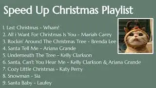Speed Up Christmas Playlist♪