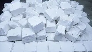 Extra cube Soft + fluffy _powdery + buttery crushing | oddly satisfying | ASMR 