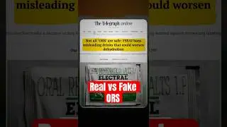 Real vs Fake ORS: FSSAI Bans Misleading Products After Health Scare