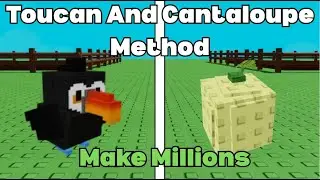 The *BEST* Toucan And Cantaloupe Method In Grow A Garden #growagarden #roblox #growagardenroblox