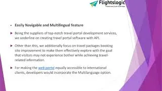 Travel Portal Development Company