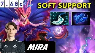 Mira Dark Willow Soft Support - Dota 2 Patch 7.40c Pro Player Gameplay