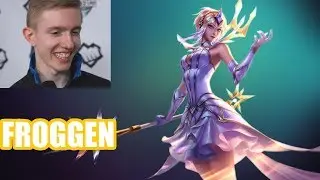 Froggen | LUX vs YASUO | LUX Mid | Challenger Gameplay | Patch 8.13