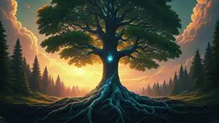 Ethereal Roots :: The Vibrancy of the Orange Aura Creativity and Joy