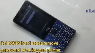 itel it5625 hard reset remove password lock keypad phone