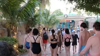 Aquaventure water park Sunset walkthrough