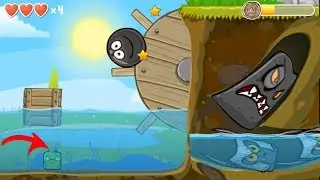 RED BALL 4 SUPER BIG BLACK BALL COMPLETE ALL LEVELS FROM 1 - 15 FULL WALKTHROUGH