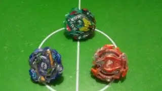 Beyblade Battle Royale: Miniboros M2 VS Hyrus H2 VS Ifritor I2 VS Wyvron W2 - WHO WILL WIN?