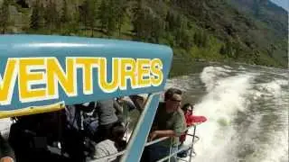 Book the Yellow Boats with Hells Canyon Adventures - Jet Boat, Rafting, Fishing on the Snake River
