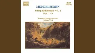 String Symphony No. 7 in D Minor, MWV N 7: III. Menuetto