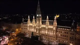 Rathausplatz Vienna in 4K &ndash; Cinematic Drone Footage