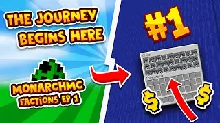 THE JOURNEY BEGINS | MonarchMc Factions ep 1