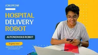 Hospital Delivery Robot || Autonomous Robot Project || #Roboprenr #robotics #summercamp  #bangalore