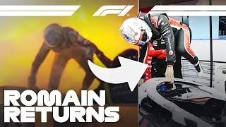 Romain Grosjean On Making His Incredible F1 Return
