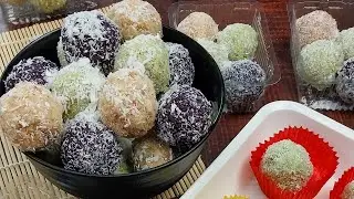 2 INGREDIENTS COCONUT BALLS easy Recipe