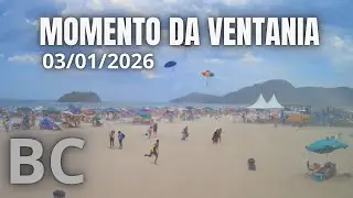 MOMENTO do vento FORTE em Balneário Camboriú 03/01/2026